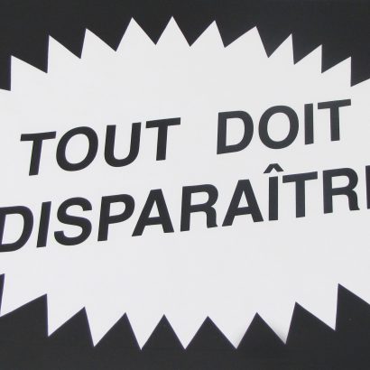 Tout doit disparaître - Debeuf